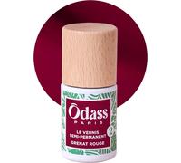 Kalanka-Odass Paris - Le Vernis Semi-Permanent Teinte Grenat Rouge - Application Facile ¿¿ La Maison - Sans Hema, Vegan, Cruelty Free, Sans Gluten - Rouge - Fabriqu¿¿ En France, ¿¿ Base D¡®Ingr¿¿Dient
