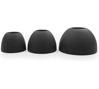 KALANKA-Okuli 12 x Écouteurs en Silicone Embouts d'oreilles pour Sennheiser Momentum 1, 2, 3 Casque Écouteurs en Noir