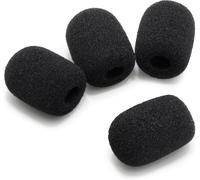 KALANKA-Okuli 4 x Remplacement Noir Mousse Microphone Coussin pour Casque Écouteurs - 30mm