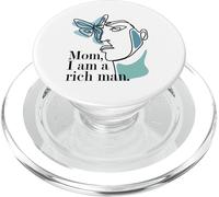 Kalanka-One Line Art Femme \U2013 Mom I Am A Rich Man Féminisme Popsockets Popgrip Pour Magsafe