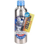 Kalanka-One Piece Marines Bouteille D'eau En Acier Inoxydable Avec Couvercle À Visser 500 Ml Produit Sous Licence Officielle Pour Les Fans D'anime, Produit De Culture Pop