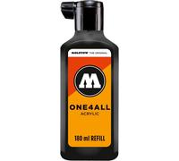 Kalanka-One4all Refill Acrylique Couleur 180 Signal Noir 180 Ml Encre De Recharge Pour Marqueur Permanent
