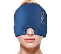 Kalanka-Onlycare Masque Migraine, Bonnet Migraine Soulagement Sans Odeur, Masque De Poche De Glace En Gel À 360°, Les Sinus, Le Stress, Les Maux De Tête Frontaux
