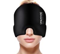 Kalanka-Onlycare Masque Migraine Cap Bonnet, Poche De Glace En Gel, Masque De Glace Anti Migraine Rafraîchissant, Chapeau, Cold Therapy Relief