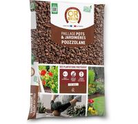KALANKA-Or Brun Paillage de Pouzzolane - 6L - Protection des Plantes - Pots & Jardinières OBRPPOU6U