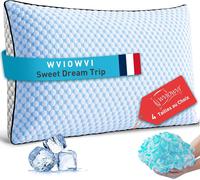 Kalanka-Oreiller Mémoire Forme Ergonomique Cervical, Oreiller 40x60 ¿ Coussin Refroidissement ¿ Housse Lavable ¿ Hauteur Personnalisable, Anti-Acarien Anti-Transpiration Hypoallergénique