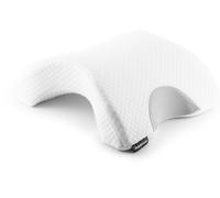 Kalanka-- Oreiller Viscoélastique Cervical Pour Couples, Design Ergonomique Confortable, Housse Amovible Lavable, S'adapte Multipositions, Blanc, 36 X 12,5 X 30,5 Cm, Mousse À Mémoire De Forme