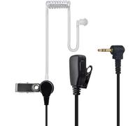 KALANKA-Oreillette à Tube d'air Transparent pour Talkie Walkie, Écouteur Discret pour Talkie Walkie avec PTT, Compatible avec Motorola Talkabout, pour Modèles T62/T80/T82/T92 (1 pièce)