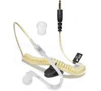 KALANKA-Oreillette Casque d'écoute pour Talkie-walkie, écouteurs pour Haut-parleurs, Microphones, émetteurs-récepteurs et appareils avec Prise de 3,5 mm (180°+Bout d'oreille)