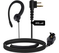 KALANKA-Oreillette de sécurité en forme de G pour talkie-walkie compatible avec Motorola CP040 CP140 CP88 CP1200 GP300 GP2000 HYT-TC500 Radio bidirectionnelle (1)