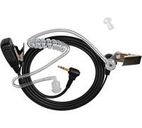 KALANKA-Oreillette Radio de sécurité, Talkie Walkie Écouteurs Casque 1 Broche 2,5 mm avec Micro PTT pour Motorola Talkabout TLKR T92 H20 T82 T62 T60 XT180 Cobra Radio avec Tube Acoustique à air caché