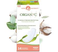 Kalanka-Organyc - Compresses Post-Partum, Grandes Compresses Confortables Pour Les Journées À Flux Moyen, Fabriquées En Coton Biologique Certifié