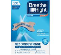Kalanka-Original - Bandelette Nasale - Taille Large - Sommeil : Aide À Réduire Les Ronflements - Rhume, Allergies, Sport : Vous Aide À Mieux Respirer - Couleur Peau, 30 Pièces