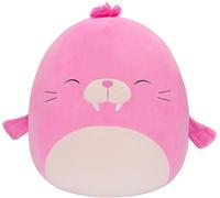 KALANKA-Originaux 50cm Pepper Le Morse Rose, Ajoute Pepper à Ton équipe, Peluche Ultra Douce