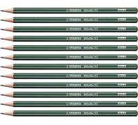 Kalanka-Othello - Crayon Graphite - Lot X 12 Crayons Papier 2h - Tête Trempée