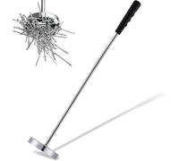 KALANKA-Outil de Ramassage Magnétique Télescopique, Tige Télescopique Aimantée 21.5 à 83.8cm, Balayeuse Magnétique Force de 35LB, Magnétique Flexible Aimant, pour Objets Métalliques Ferrailles Atelie