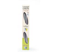 Kalanka-Oxford Couvre Livres Transparent, Lot De 2 (40x270cm) Pvc Lisse Epaisseur 8/100ème, Couvre Jusqu'à 10 Livres A4