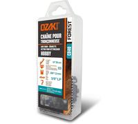 KALANKA-OZAKI - Chaîne Tronçonneuse 3/8"" LP - Jauge 1,3 mm (0,50"") - Sous Coque Semi-Carré - 53 Entraîneurs - 35 cm