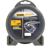 KALANKA-OZAKI - Fil Nylon Hélicoïdal TWISTED POWER SILENT LINE - Ø 2,4mm - L 88m - Fil Aérodynamique - Réduit Le Bruit & Les Vibrations