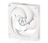 KALANKA-P12 PWM PST - Ventilateur PC, 120 mm, Ventilateur Boitier Silencieux, Refroidisseur pour Unité Centrale, Pression Statique Élevée, 200-1800 RPM (0 RPM <5%) - Blanc