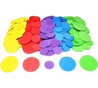 KALANKA-Pack de 200 Ronds en Mousse EVA Adhésifs - Assortiment de Tailles et de Couleurs - - L813000