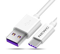 KALANKA-Pack of 2 USB Type C to USB 3.0 5A USB C Cable for Samsung Galaxy S8/S8 Plus, S9/S9 Plus, Huawei, Xiaomi, Honor, Nokia, OnePlus, Fast USB C Charger Cable 1 m