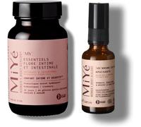 Kalanka- Pack Probiotiques Flore Intime & Intestinale + Brume Intime Probiotiques, Cranberry, Acide Hyaluronique, Aloe Vera Sans Hormones Ni Parfum, Made In France