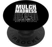 Kalanka-Paillage En Copeaux De Bois - Motif Arboriste - Folie Du Paillis Popsockets Popgrip Adhésif