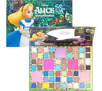 Kalanka-Palette De 55 Couleurs Disney Alice Au Pays Des Merveilles, Fard À Paupières, Enlumineur, Blush, Couleurs Chatoyantes Et Opaques, Pigmentées Et Faciles À Estomper, À Partir De 13 Ans, .