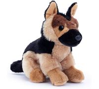 KALANKA-Palm Pups Berger Allemand Peluche (20 cm) - Chiot Berger - Doux, Câlin, Recyclé - Gardien Loyal