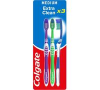 Kalanka-Palmolive Brosse À Dents Extra Clean Medium 2 Avec 1 Gratuit, Triées - Coloris Aléatoire