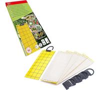 KALANKA-Panneau Jaune Collant Anti-Insectes ¿ Lot de 5 pièges à glu Jaunes en résine et Cire ¿ Efficace Contre Les Mouches, moustiques, pucerons et Insectes Volants
