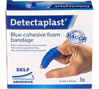 Kalanka-Pansements Detectaplast, Pansement Auto-Adhésif Pour Plaies Et Blessures, Rouleau De Plâtre Imperméable Pour La Manipulation Des Aliments, Super Élastique, 3cm X 4,5m
