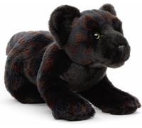 KALANKA-- Panthère Noire Assise - 31 cm (Longueur) - Peluche Sauvage - Peluche, Doudou