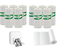 KALANKA-Papp'N'Roll GuKKK Lot de 10 rouleaux de papier pour imprimante thermique, autocollants, sans BPA, compatibles avec Peripage A6, 57 x 30 mm