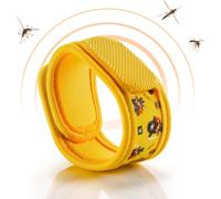 Kalanka-- Parakito - Bracelet Anti-Moustiques Rechargeable - 2 Recharges Incluses - 1 Mois D'utilisation - Sans Deet - Taille Junior 3+ (Pirates)
