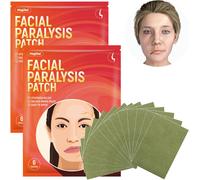 Kalanka-Paralysie Face Lifting Patch, Paralysie Face Lift Tape,2 Sacs 6pcs Facelift Patch, Face-Lifting Invisible Tape, Patches Liftant Pour Paupières Tombantes Stickers Pour Le Maquillage