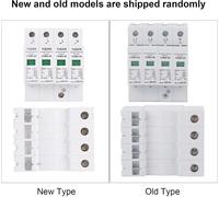 KALANKA-Parasurtenseur Domestique, 4P 40KA House Din Rail Protecteur Basse Tension Parafoudre pour Protection Contre Le Tonnerre