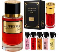 Kalanka-Parfum Supreme Senteur Bouquet - - Coffret Luxe - Extrait De Parfum 50ml + Essence Pure 3ml + 5 E¿Chantillons Offert - Coffret Cadeau Homme Et Femme - Collection Privee Générique
