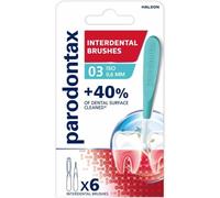 Kalanka-Parodontax - Brossettes Interdentaires 0,6 Mm - Assure L'hygiène Interdentaire - Couvre +40 %* De Surface De Brossage - Elimine La Plaque Dentaire Entre Les Dents - Lot De 6 Brossettes Avec C