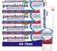 Kalanka-Parodontax - Dentifrice Complete Protection Fraîcheur Intense - Offre 8 Bénéfices Spécifiques Pour Des Gencives Saines & Des Dents Fortes - Aide À Garder L'haleine Fraiche - 4 X 75 Ml