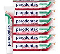 Kalanka-Parodontax - Dentifrice Soin Fraîcheur - Aide À Améliorer La Santé Des Gencives & À Conserver Une Haleine Fraiche - Agit Contre La Plaque Dentaire - 6 X 75 Ml