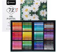 KALANKA-Pastels à l'huile 72 Strong Color Set, Couleurs Résistantes à la Lumière, Toucher Doux, Mélange et Ombrage Faciles, Idéal Pour les Artistes, les Peintres Amateurs, l'école.