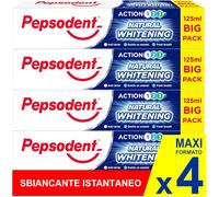Kalanka-Pâte Dentifrice Naturelle 125 Ml X 4 Unités Blanchiment, Anti-Tartre, Rafraîchissant Grand Pack Action 123 : Protection Antitartre, Doux Pour Le Vernis À Ongles, Haleine Fraîche