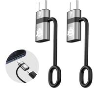 KALANKA-PD60W Adaptateur Lig-hting vers USB C, Charge Rapide et données USB C mâle vers i-OS Femelle, Compatible avec téléphone 16/15 Plus/15 Pro Max, ne Prend Pas en Charge Les Fonctions Casque et O