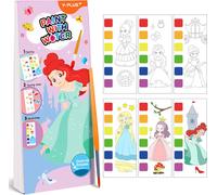 Kalanka-Peinture Avec Livres D'eau Pour Tout-Petits Papier De Peinture Aquarelle Enfants 1-4 Ans Cadeau Artisanat D'art Avec Pinceau - Mini Princesse