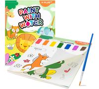 Kalanka-Peinture Avec Livres D'eau Pour Tout-Petits Papier De Peinture Aquarelle Enfants 1-4 Ans Cadeau Artisanat D'art Avec Pinceau - Animaux