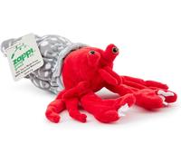 KALANKA-Peluche 100% recyclée, Bernard-l'ermite (20cm de Large) Douce, câline, écologique Collection d'animaux pour Nouveau-né Premier Enfant