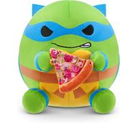 KALANKA-Peluche 13 cm édition Tortues Ninja de ZURU, Peluche Ultra-Douce et Squishy de 13 cm Tortues Ninja avec Accessoire Snack Pizza.(Assortiment aléatoire)