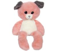 KALANKA-Peluche Chien Leggies - GIPSY TOYS - Rose et Gris, 48 cm
